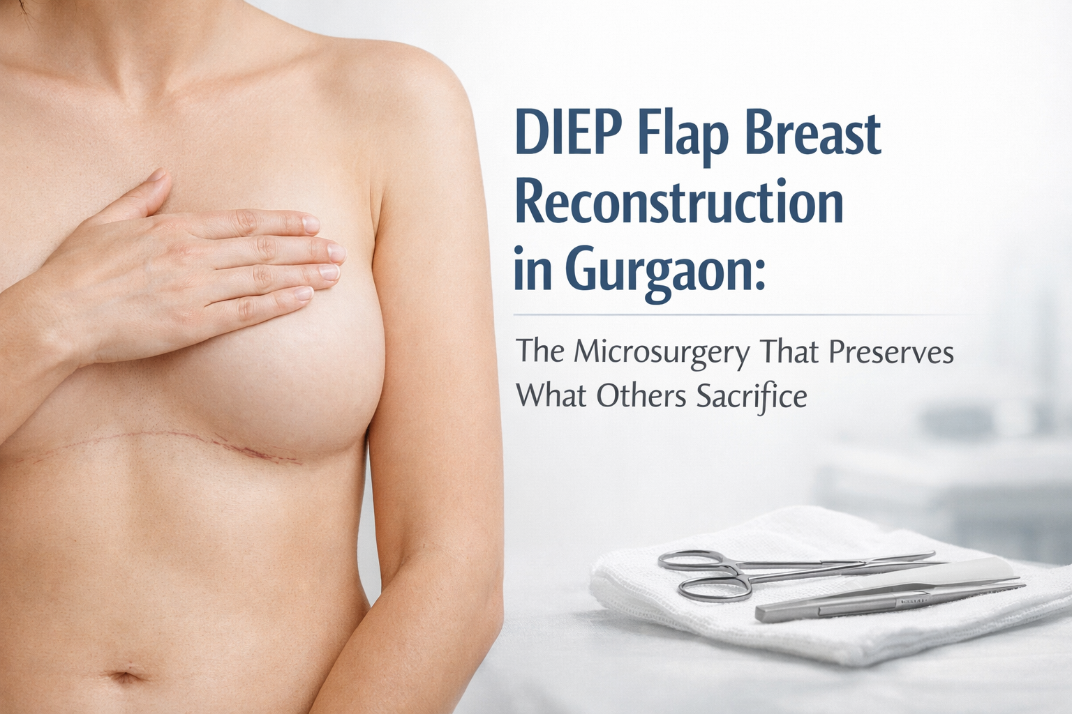 You are currently viewing DIEP Flap Breast Reconstruction in Gurgaon: The Microsurgery That Preserves What Others Sacrifice