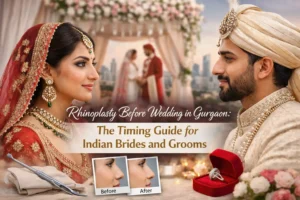Rhinoplasty Before Wedding in Gurgaon Timing Guide for Indian Brides & Grooms Dr. Pradeep Kumar Singh