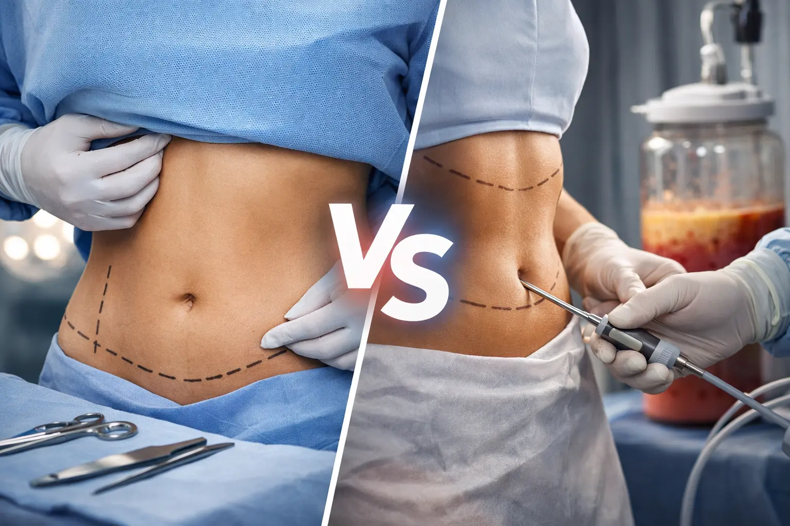 Tummy Tuck Surgery Gurgaon vs Liposuction Which Is Right For You
