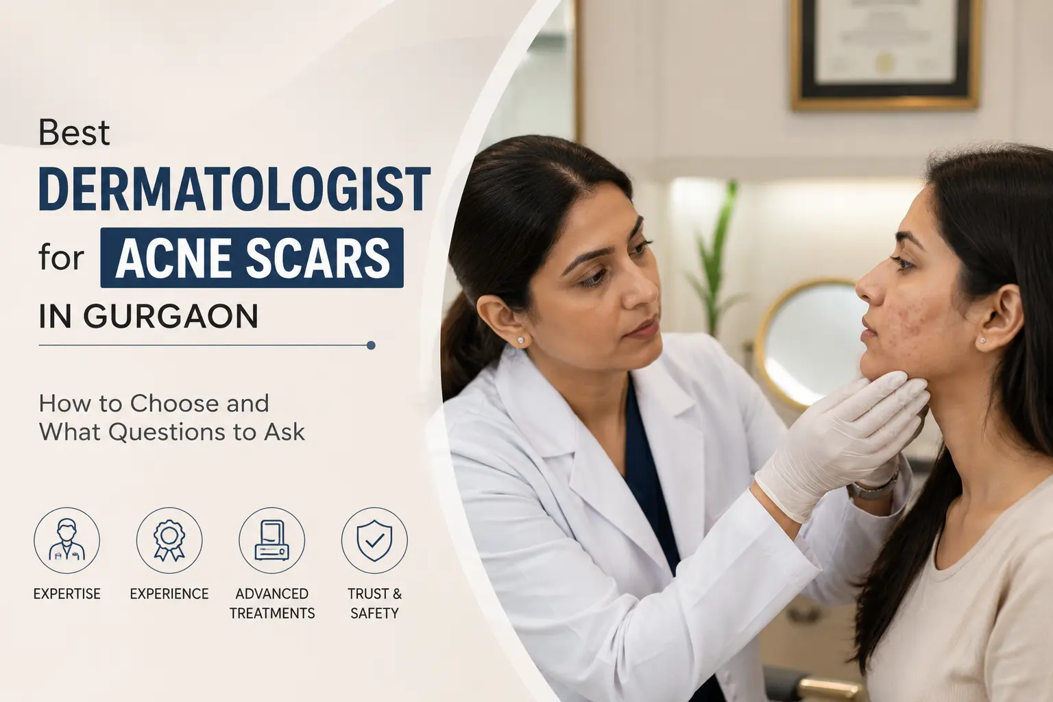 Best Dermatologist for Acne Scars in Gurgaon How to Choose and What Questions to Ask