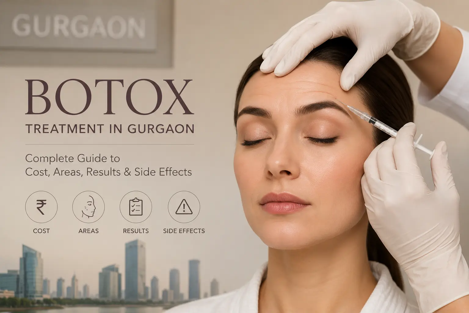 Botox Treatment Gurgaon: Complete Guide to Cost, Areas, Results and Side Effects