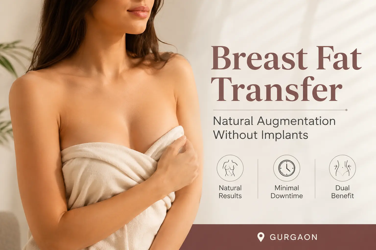 Breast Fat Transfer Gurgaon Natural Augmentation Without Implants, Results and Cost