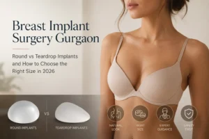 Breast Implant Surgery Gurgaon Round vs Teardrop Implants and How to Choose the Right Size in 2026