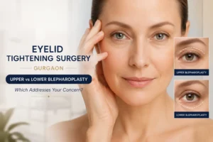 Eyelid Tightening Surgery Gurgaon Upper vs Lower Blepharoplasty, Which Addresses Your Concern
