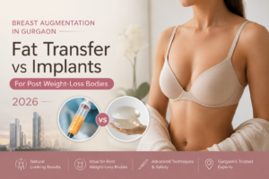 Breast Augmentation Surgery Gurgaon Fat Transfer vs Implants for Post Weight-Loss Bodies in 2026