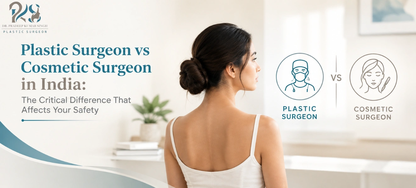 Plastic Surgeon vs Cosmetic Surgeon in India